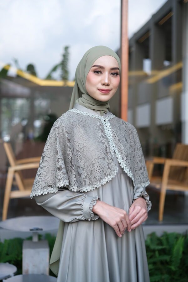 Valdys Hijab - Rania Outer (Outer Brokat) - Gambar 7