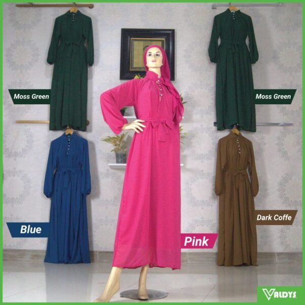 Valdys Hijab - Farah Dinamis Dress (Dress Baby Doll) - Gambar 7