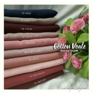 Valdys Hijab - Cotton Voal Premium (Hijab Segi Empat)