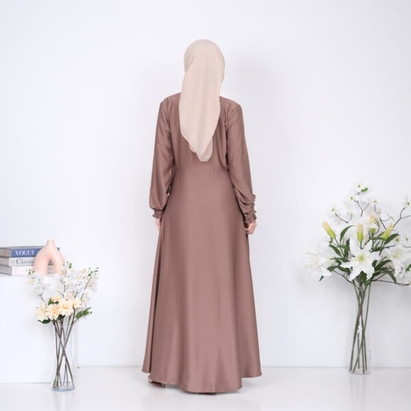 Valdys Hijab - Zoraida Dress (Dress Mario Silk) - Gambar 4