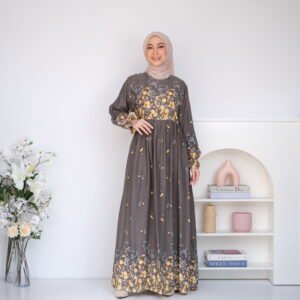 Valdys Hijab - Maylea Dress (Daily Dress Motif Katun Rayon)