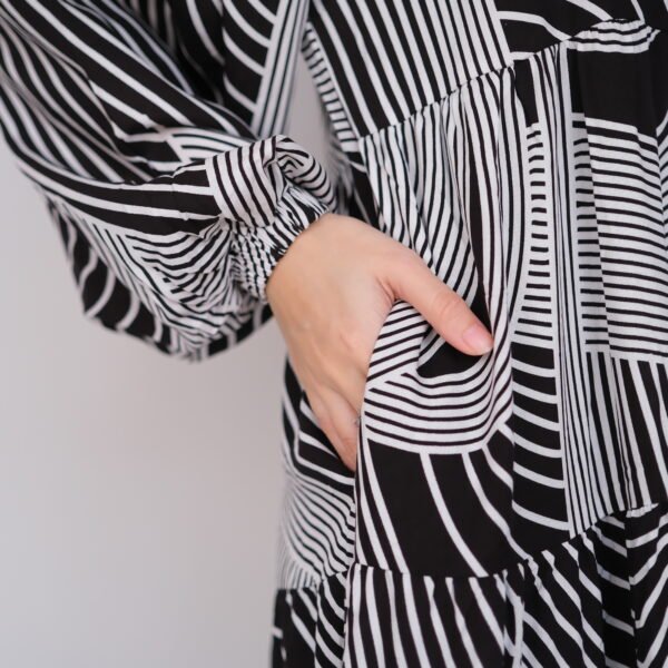 Valdys Hijab - Jamila Dress (Daily Dress Motif Katun Rayon) - Gambar 6
