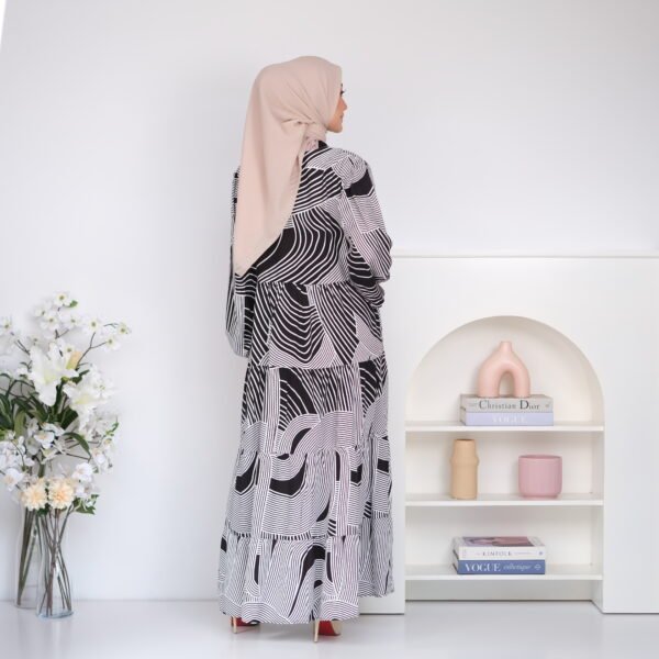 Valdys Hijab - Jamila Dress (Daily Dress Motif Katun Rayon) - Gambar 4