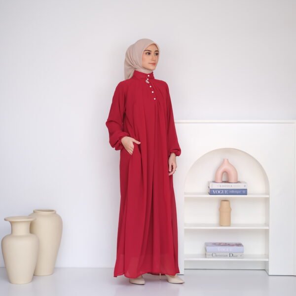 Valdys Hijab - Farah Dinamis Dress (Dress Baby Doll) - Gambar 5