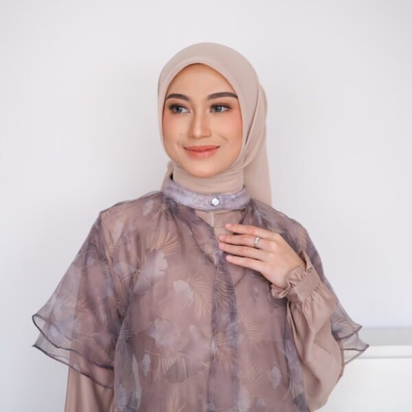 Valdys Hijab - Kalila Outer (Outer Organza) - Gambar 5