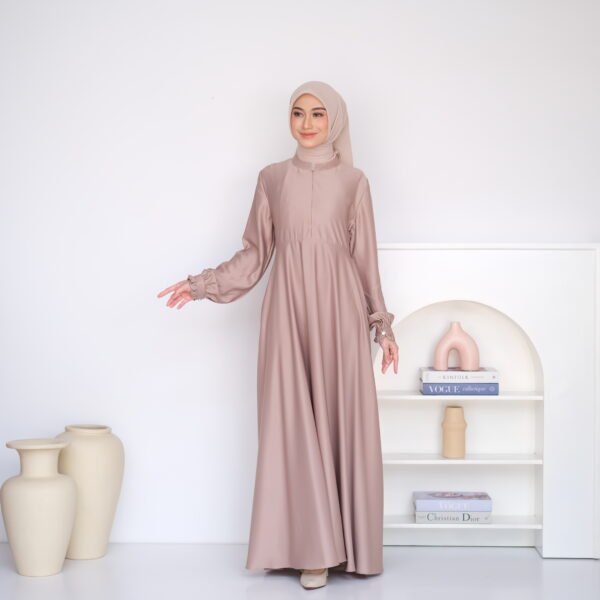 Valdys Hijab - Al Umara Dress (Dress Mario Silk) - Gambar 5