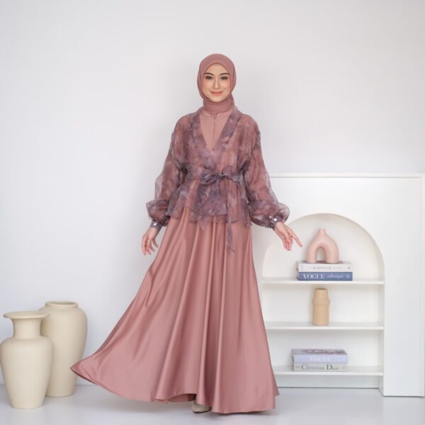 Valdys Hijab - Parisa Outer (Outer Organza) - Gambar 2