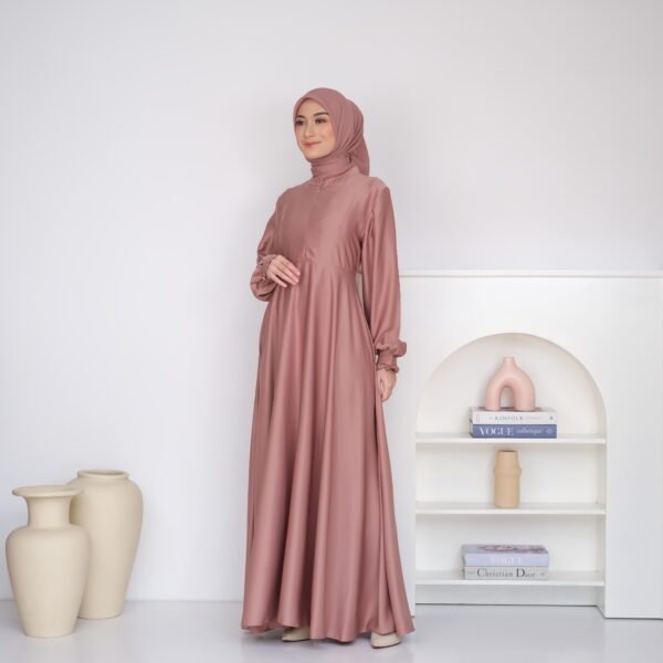 Valdys Hijab - Al Umara Dress (Dress Mario Silk) - Gambar 8