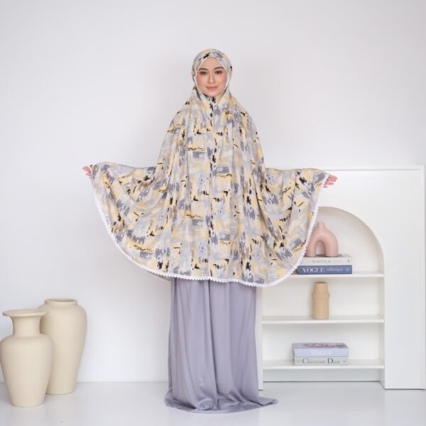 Valdys Hijab - Arisa Prayer Set (Mukena Dewasa 2in1 Katun Rayon Premium) - Gambar 3