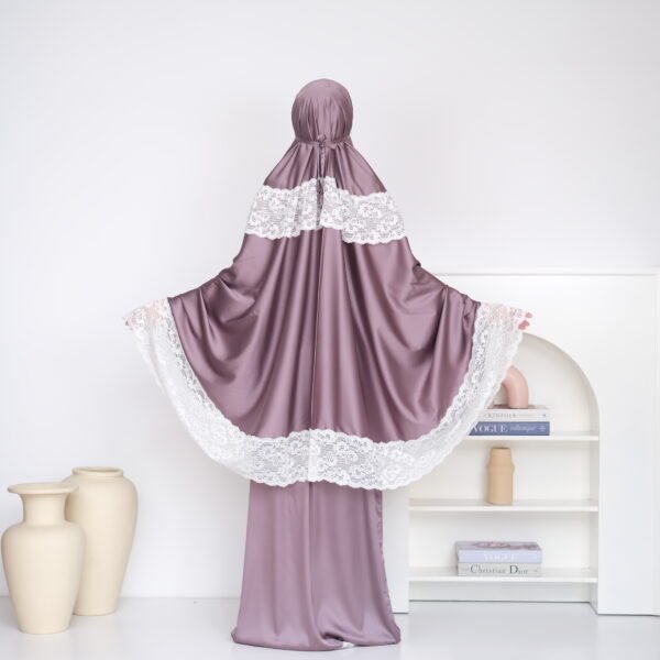 Valdys Hijab - Noura Prayer Set (Mukena Dewasa 2in1 Armani Silk) - Gambar 5