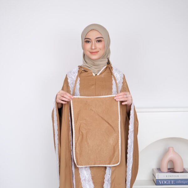 Valdys Hijab - Naeima Prayer Set (Mukena Dewasa 2in1 Santorini Silk Premium) - Gambar 8