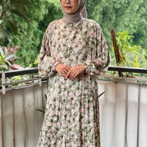 Valdys Hijab - Thalia Dress (Daily Dress Motif Katun Rayon)