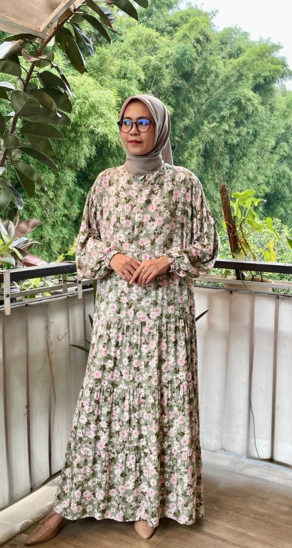 Valdys Hijab - Thalia Dress (Daily Dress Motif Katun Rayon)
